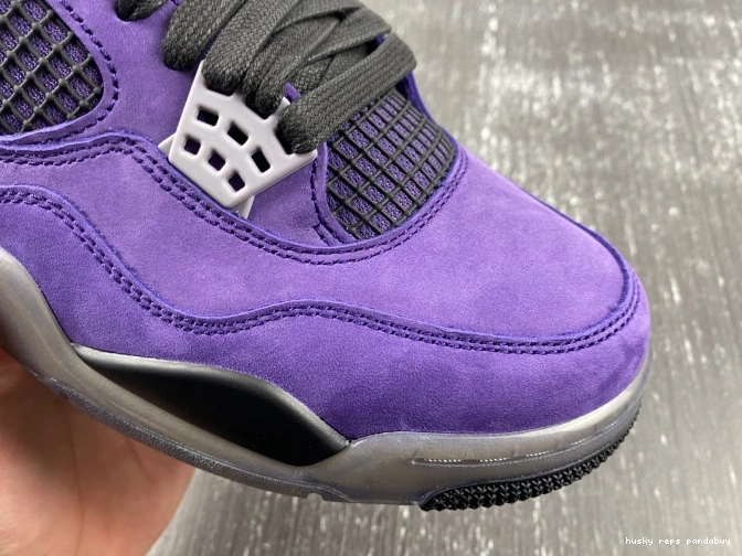 Rep Husky Purple x 4 Scott Suede Jordan Air Travis 0806